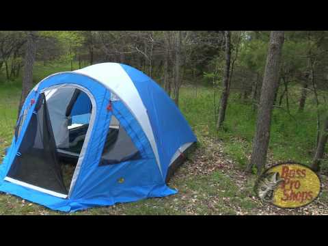 Bass Pro Shops Four Person Dome Tent with Screen Porch
