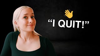 How To (Professionally) Quit Your Job