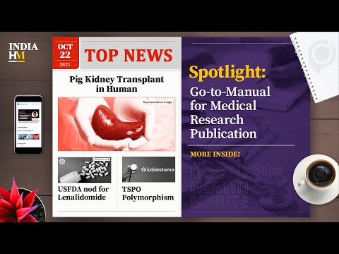 Pig Kidney Successfully Transplanted in a Human Patient, and More