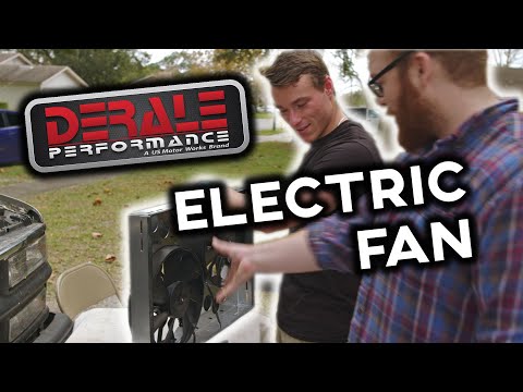 Installing Derale Electric Fans in our 1999 Suburban