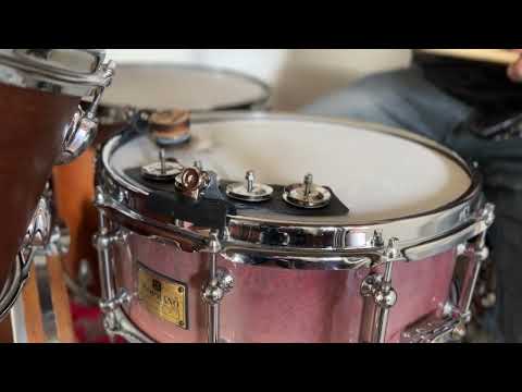 Mr Jingles - mini snare tambourine - snare drum sound enhancer - GoVintage image 5