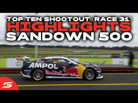 Top Ten Shootout (Race 31) Highlights - Penrite Oil Sandown 500 | 2025 Supercars Championship