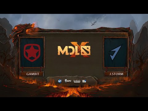 Gambit Esports vs J.Storm, MDL Chengdu Major, bo3, game 3 [Jam & Maelstorm]