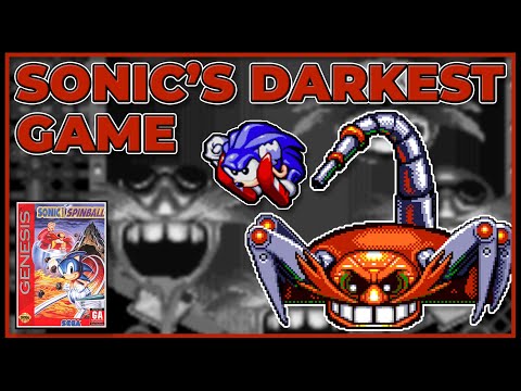 Is this the DARKEST, CREEPIEST Sonic Game?! A Sonic Spinball Review and Retrospective