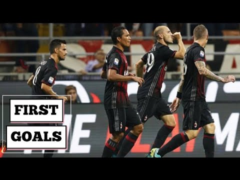 First Goals Gabriel Paletta with AC MILAN 2016/2017 #shorts