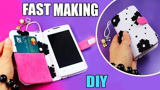 Download lagu DIY FLIP PHONE CASE NO SEW & FAST WAY TO MAKE WITH CREDIT CARD HOLDER mp3