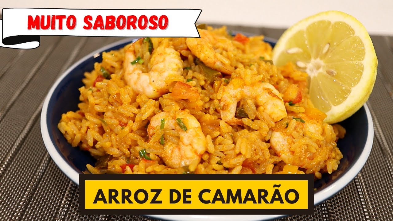 Um prato delicioso para o verão! ARROZ DE CAMARÃO