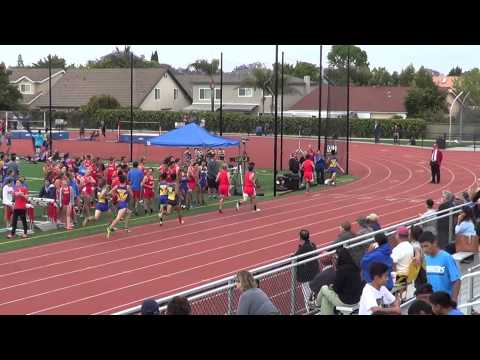FSB 800m vs Fountain Valley 4-22-15 - Los Alamitos Boys