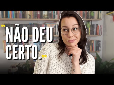 LIVROS QUE EU ABANDONEI! ??