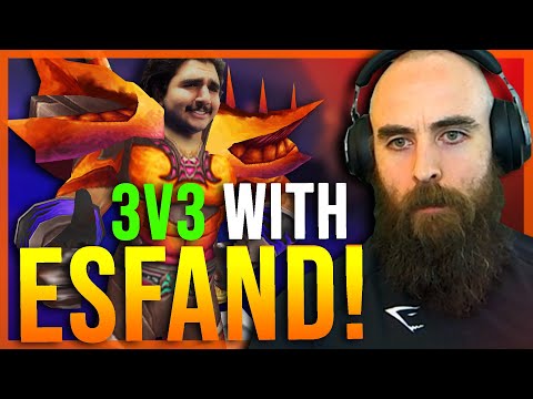 Bajheera & Esfand: Arms/Ret 3v3 to 2400+ (Episode 2) - WoW Shadowlands 9.0 Warrior PvP