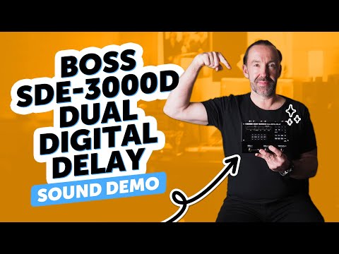 Педаль цифровой Delay для электрогитары BOSS SDE-3000D DUAL DIGITAL DELAY - фото 3 - id-p2540095029