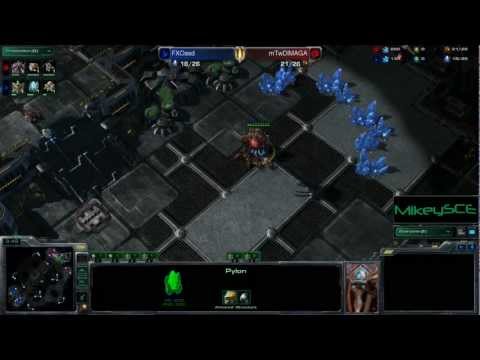 MLGSCE - WoL - PvZ - Asd vs Dimaga (1 of 3)
