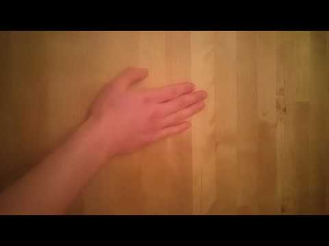 Hand hitting wooden table sound effect.