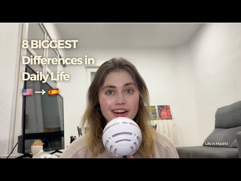 8 Major Differences Between Life in 🇪🇸 Spain vs the USA 🇺🇸