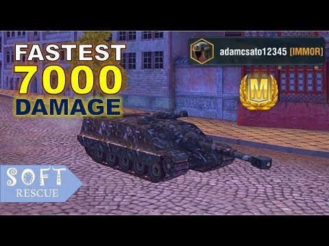 Fastest 7000 DAMAGE in WoT Blitz