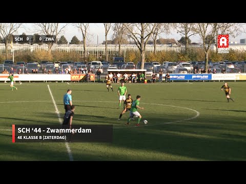 Samenvatting SCH '44 - Zwammerdam (zaterdag 12 november)