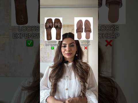 Looks cheap vs Looks Expensive footwear version #footwear #dressbetter #dressbetterwithlakshita