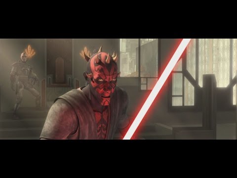 Star Wars: The Clone Wars - Pre Vizsla vs Darth Maul [1080p]
