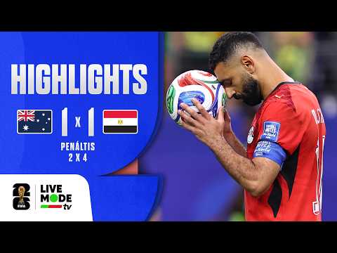 Austrália 1-1 Egipto (WC 2026)