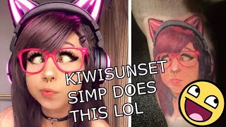 THE BIGGEST KIWISUNSET SIMP EVER😂😬
