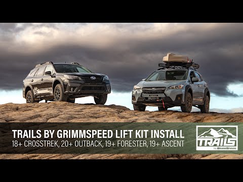 TRAILS by GrimmSpeed Lift Kit Installation - 2018+ Subaru Crosstrek