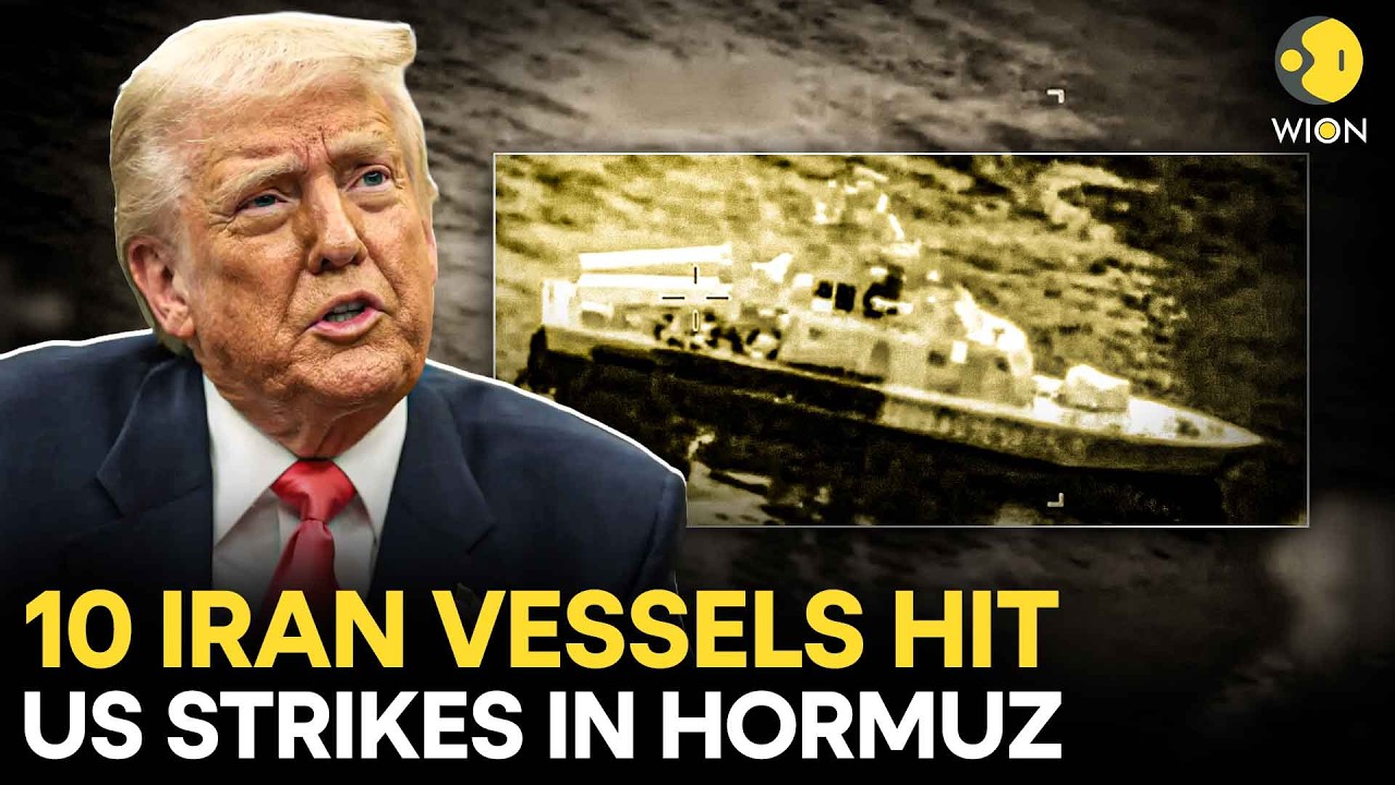 US-Iran War: Trump Says US Destroyed 10 Iranian Mine-Laying Vessels Near Strait Of Hormuz |Originals