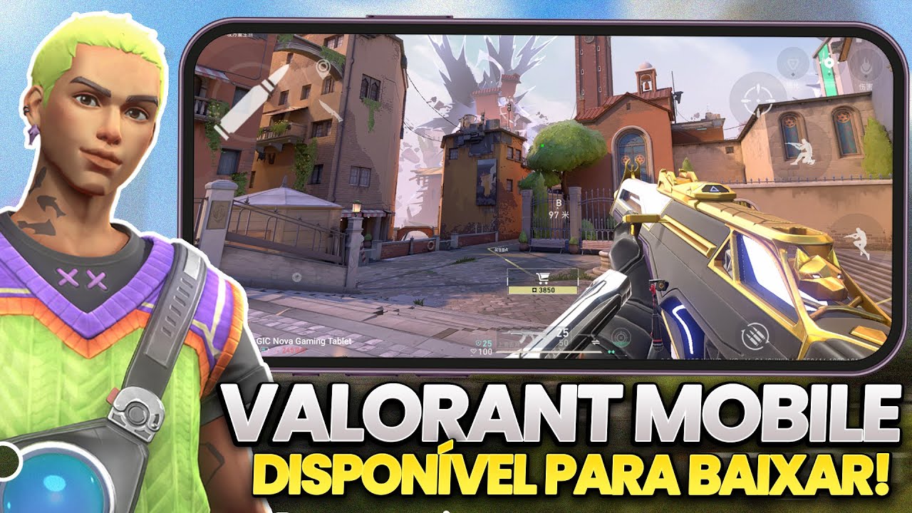 BAIXE AGORA! SAIU O DOWNLOAD do VALORANT MOBILE CN - COMO BAIXAR e INSTALAR