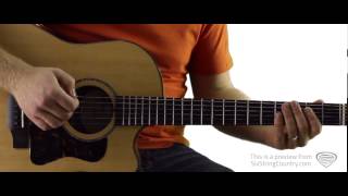 Sunshine and Whiskey - Guitar Lesson and Tutorial - Frankie Ballard