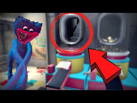 Found SECRET Way Out to Escape Huggy Wuggy Room - He didn’t expect this! [Poppy Playtime]