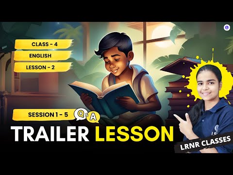 ​My English Book Class 4 English Trailer Lesson 2 Session 1 to 5