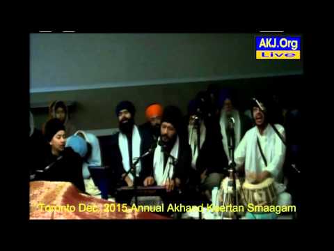 035 Toronto Dec. 2015 Saturday Morning - Bh. Sukhpal Singh Jee Mallian