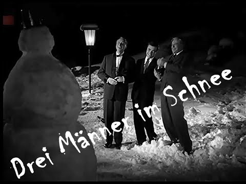 Drei Männer im Schnee 05/09 (verbesserte Bildqualität)