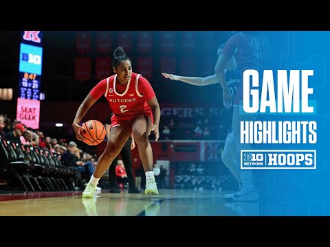 Stony Brook vs. Rutgers | Highlights | Big Ten Basketball | 11/09/25