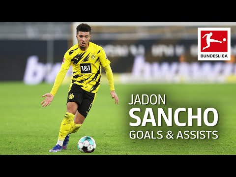 Jadon Sancho - All Goals and Assists 2020/21 so far