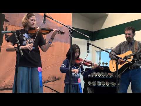 Elaine and Kara Goff - 2012 Western Open Fiddle Championships - Juniorr Twin Fiddle Round 1