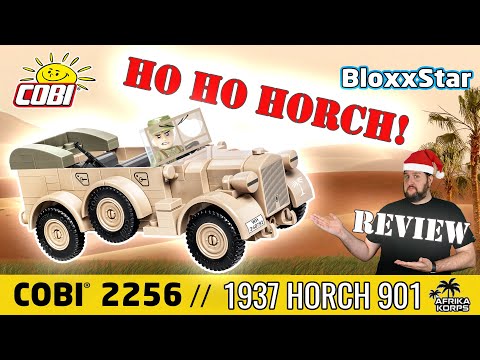 Thumbnail for HO-HO-HORCH! 🎅 COBI 2256 1937er HORCH 901 KFZ 15 🌴 DAK ▶️ REVIEW, UNBOXING, BUILD & FAKTEN 💬📽️ 4K by Horch