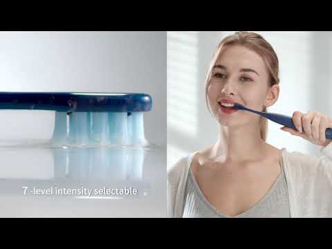OCLEAN elektrinis dantų šepetėlis X PRO, rožinė spalva, 1 vnt.+magnetinis įkroviklis, 1 vnt.