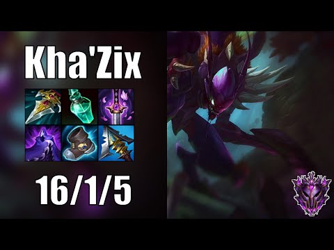 Kha'Zix vs Sejuani JUNGLE - Patch 12.8 euw1 MASTER