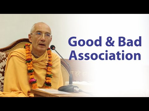 Good & Bad Association | HG Sahasranam Das | SB 4.4.22