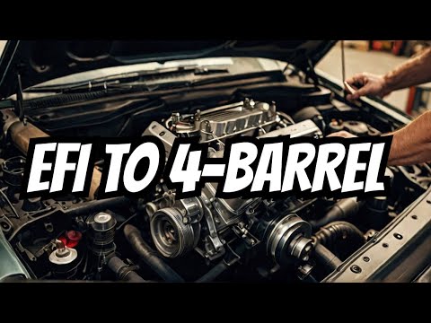 First Start! 1989 Mustang Notchback EFI to 4-Barrel Swap