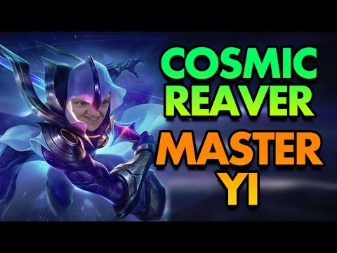 COMPLETE JUNGLE DOMINANCE! COSMIC REAVER MASTER YI IS THE BEST MASTER YI SKIN!! - League of Legends