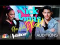 Nick Jonas Blocks Kelly As Arei Moon Sings Her Miss Independent Voice Blind Auditions 2020
