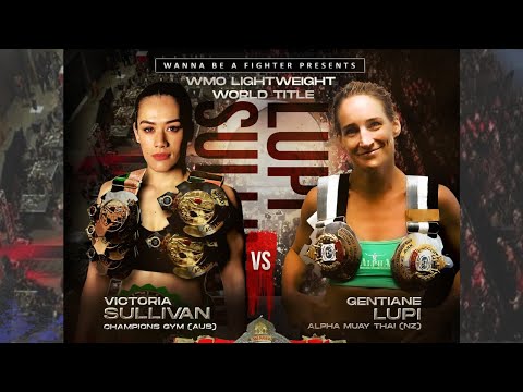 Victoria Sullivan Vs Gentiane Lupi - (WMO World Title) Infliction Fight Series