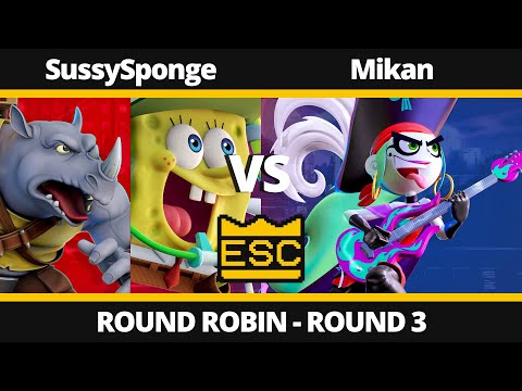 NASB at ESC 45 - Round 3 - SussySponge (Rocksteady, SpongeBob SquarePants) Vs. Mikan (Ember)