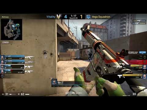 CS:GO POV Demo Vitality NBK (23/3) vs Vega Squadron (de_overpass)