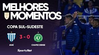 AVAÍ GOLEIA A CHAPE E ABRE GRANDE VANTAGEM NA FINAL! Melhores Momentos - Avaí 3 x 0 Chapecoense