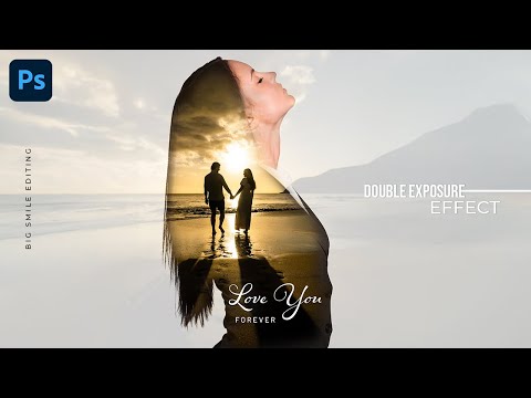 Double Exposure Photoshop - How to Creatively Blend Two Images to Create a Double Exposure!