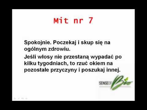Maska do włosów sosny Powoduje wypadanie włosów kruchych paznokci