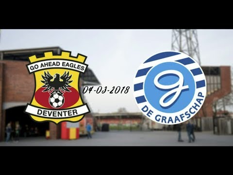 GA Eagles - de Graafschap 4-3-2018 (sfeer impressie)