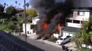 preview picture of video 'San Clemente Fire on W. El Portal'